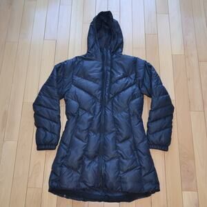 Helly Hansen Black Puffer Jacket Size Large Down Fill